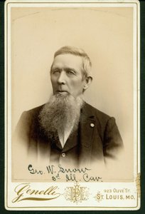 ジョージWスノーの正式な胸像 作： St. Louis Genelli